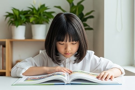 바른자세로 독서