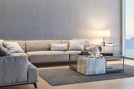 적당한 실내 조명